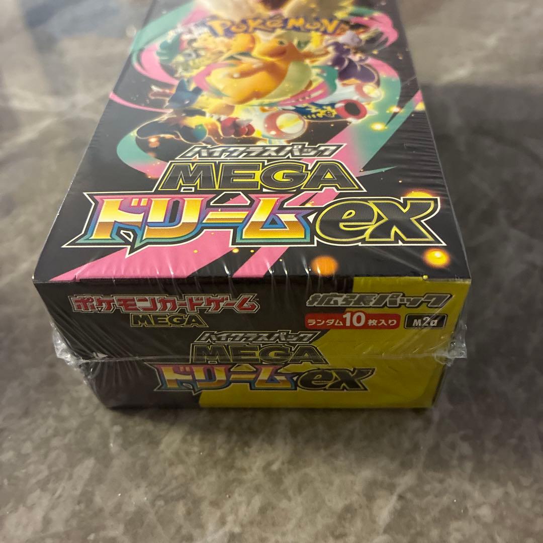 ポケモンカードゲーム MEGAドリームex 1box シュリンク付き　ポケセン