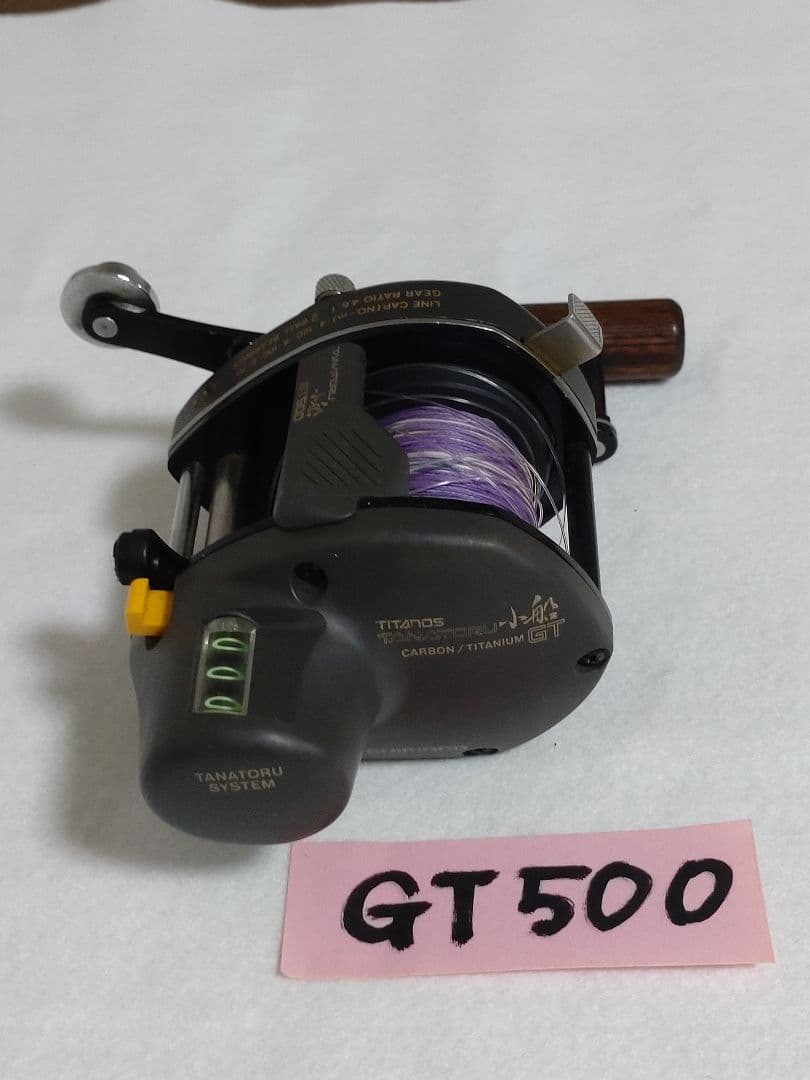 チタノス タナトル小船GT500 GT1000 3台セット 両軸リール シマノ