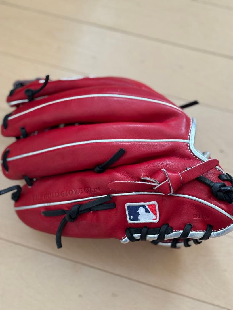 Rawlings 軟式グローブ レッド