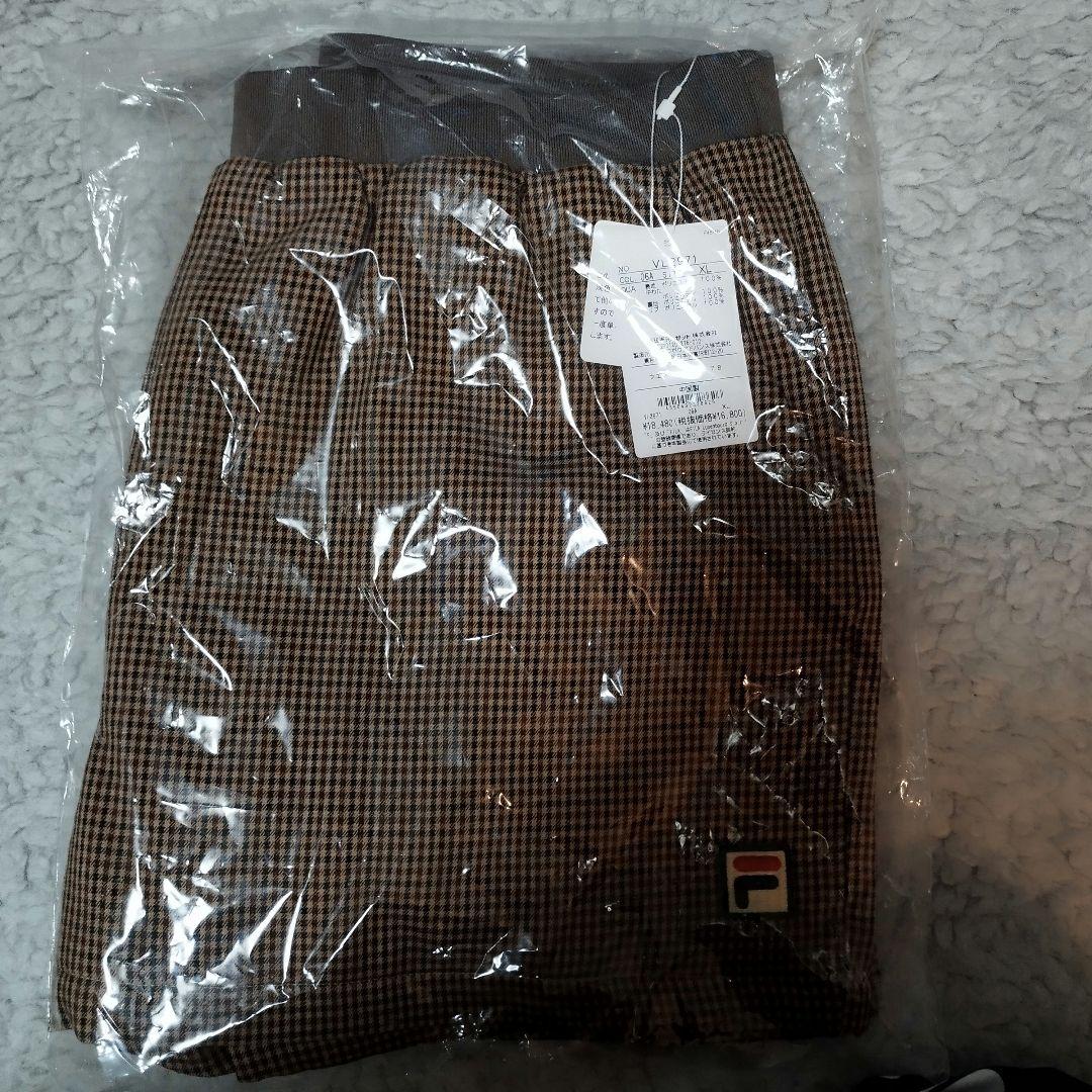 冬　完売　XL　FILAフィラ テニスショートパンツ 中綿入り保温　18480円