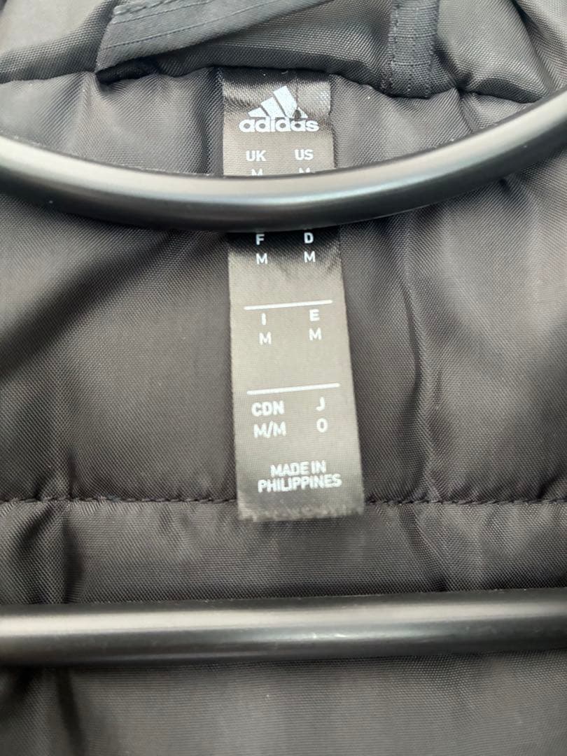 adidas Real Madrid ベンチコート 黒金