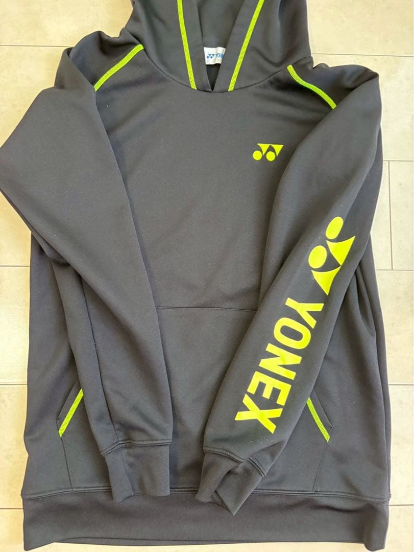 YONEX スウェットセットアップ フード付きパーカー S バトミントン テニス
