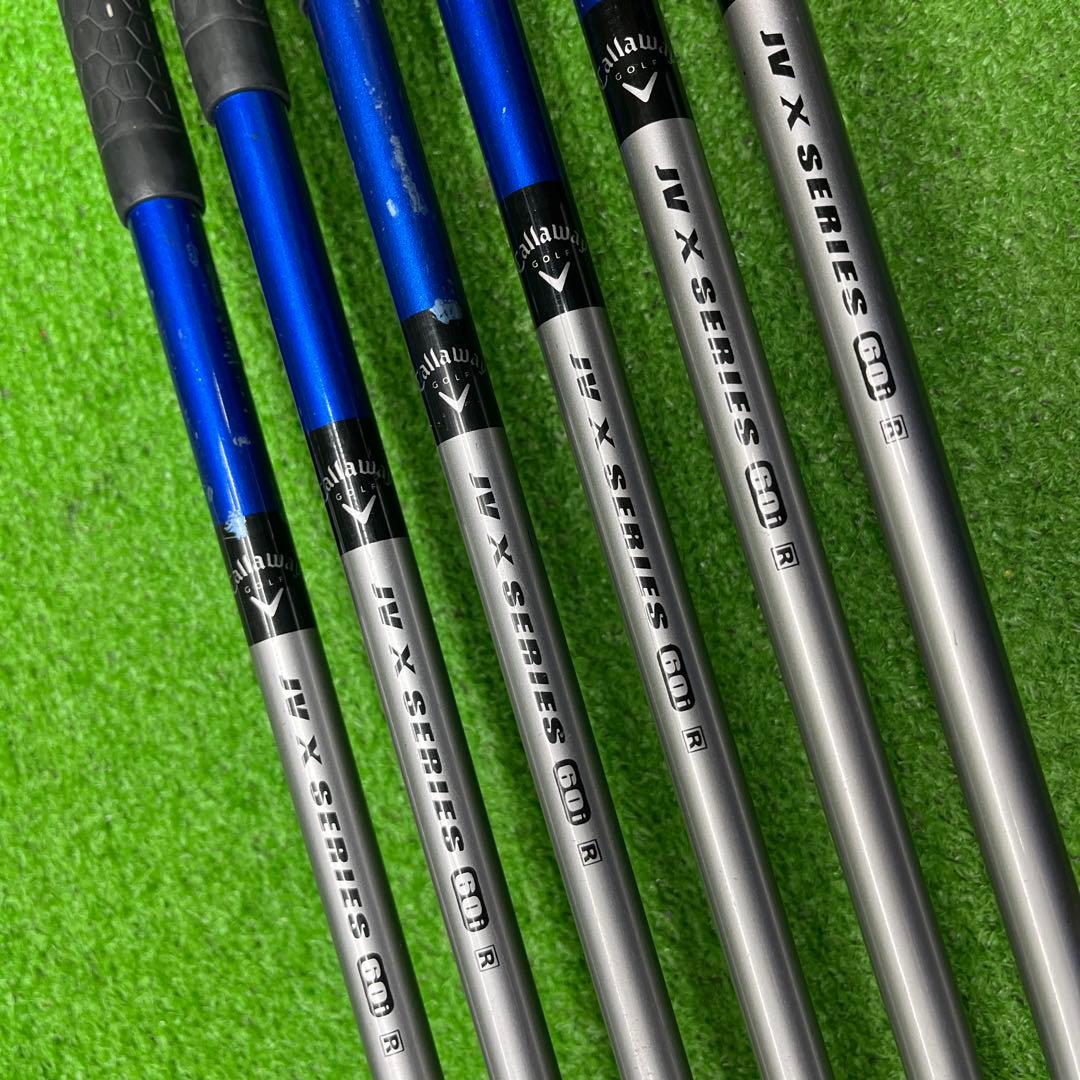 寶TIS-571 Callaway X18 #4.5.7.8.9.P アイアンR