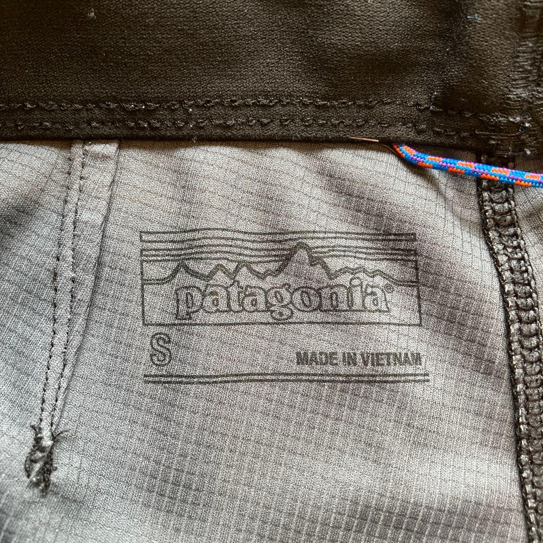 Patagonia メンズ・ウインド・シールド・パンツSサイズ　ブラック