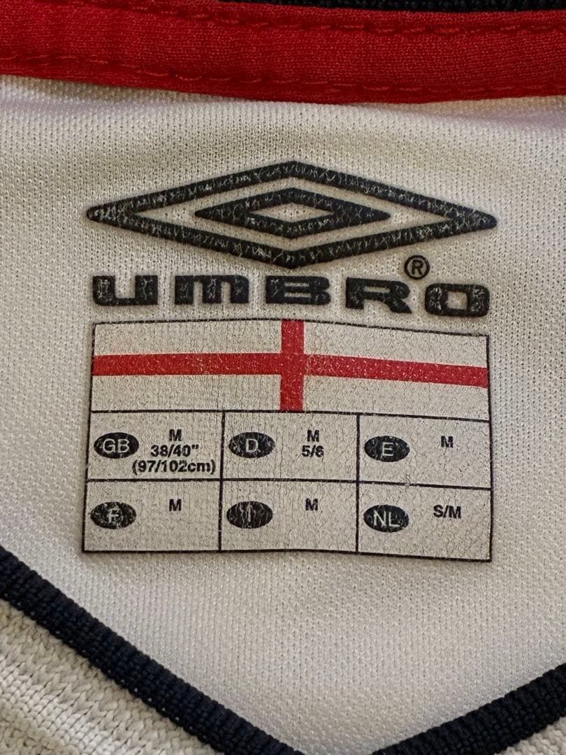 umbro アンブロ　イングランド代表　長袖　ユニフォーム　23