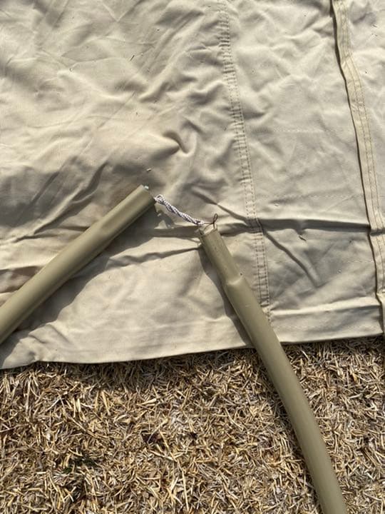 鉄骨テント　トレックキャンバステント