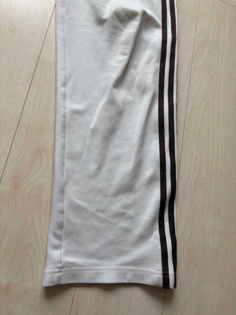 【ビンテージ・レア物】adidas ジャージ 上下　ホワイト/ブラウン