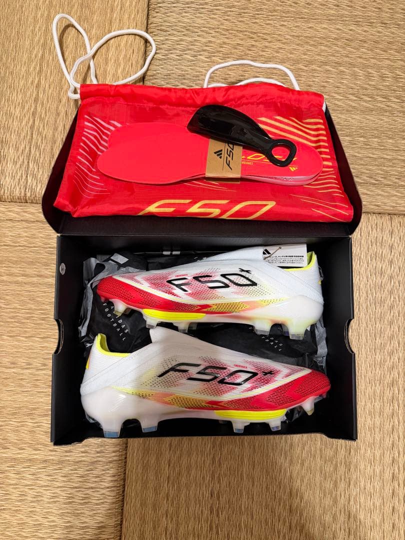 adidas f50＋　25.5㎝