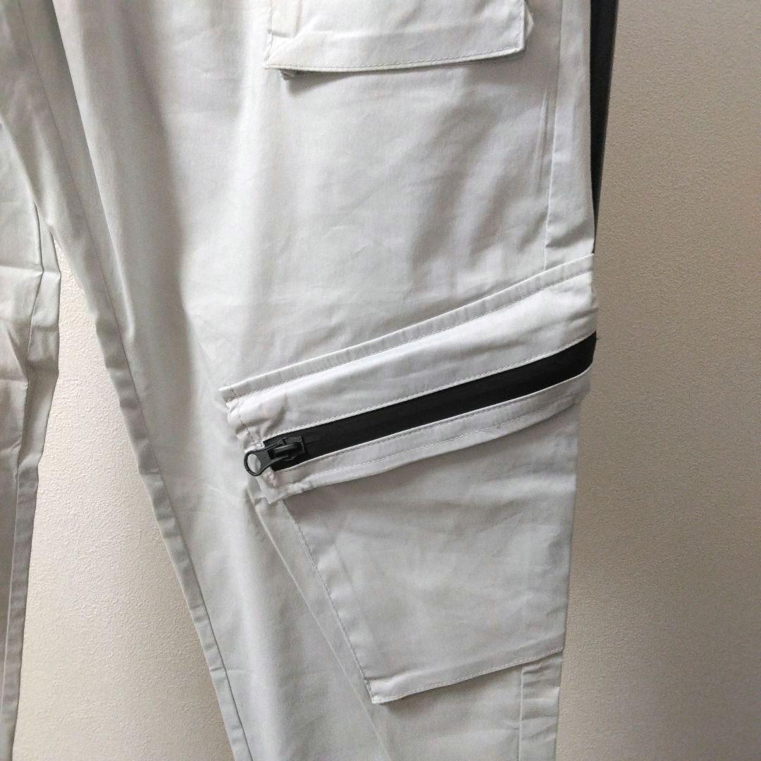[サンプルSALE /D399 ] LUXE/R ナイロン布帛カーゴパンツ
