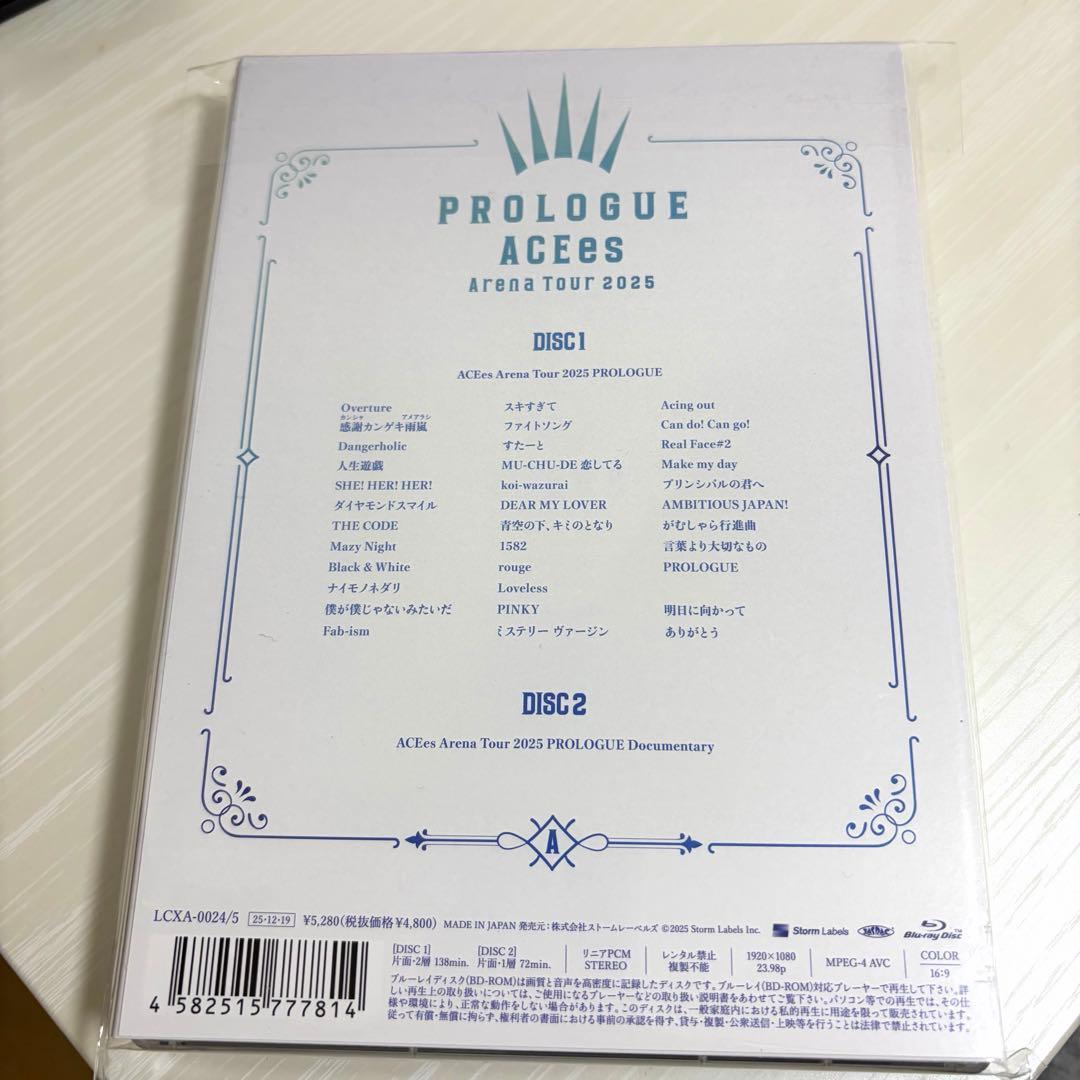 アイドル ACEes arena tour 2025 Prologue