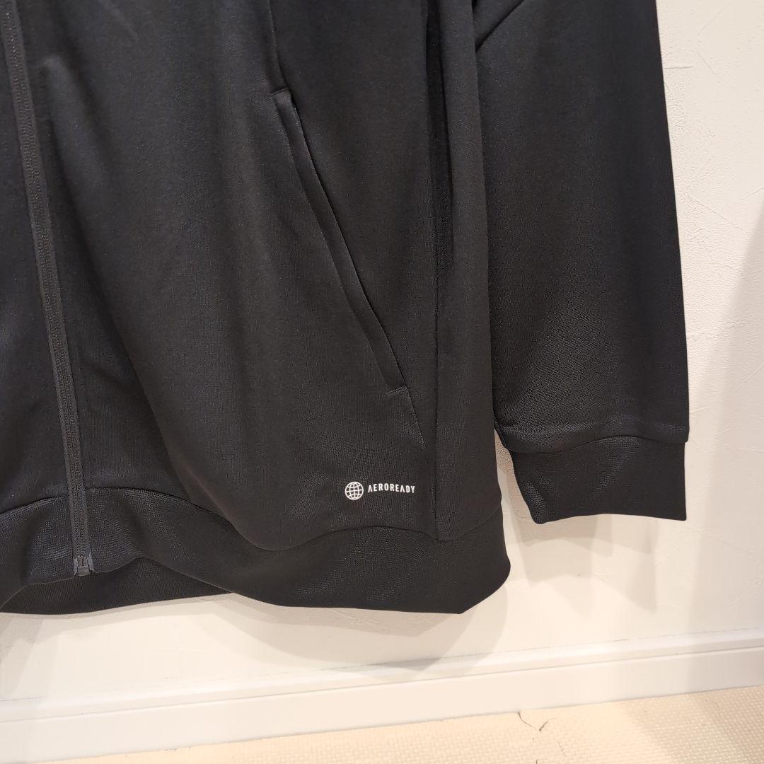 adidas 日本代表 黒色ジャージ JFAエンブレム付き　XOサイズ
