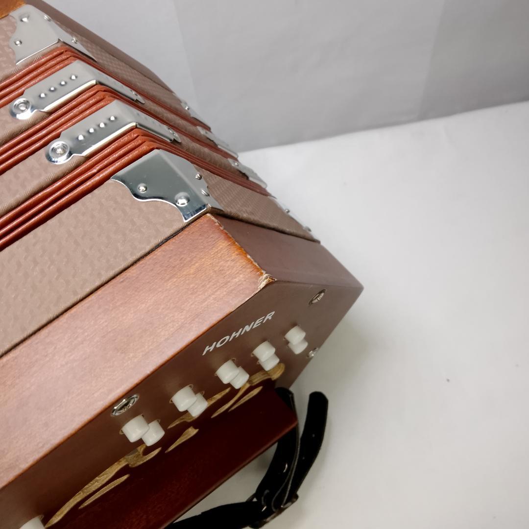定価6.5万 HOHNER コンサーティーナ 動作良好 ケース付 蛇腹楽器
