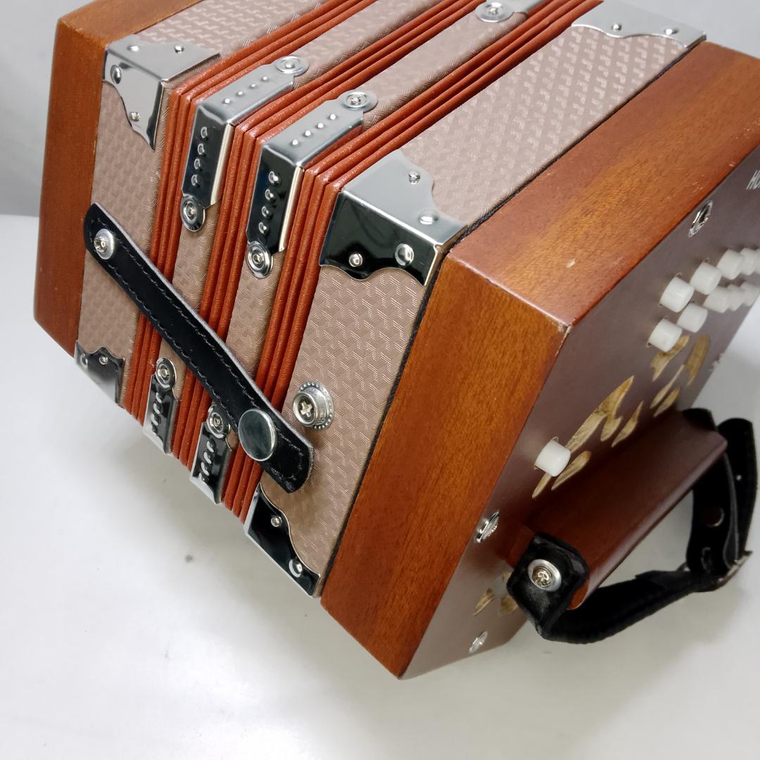 定価6.5万 HOHNER コンサーティーナ 動作良好 ケース付 蛇腹楽器