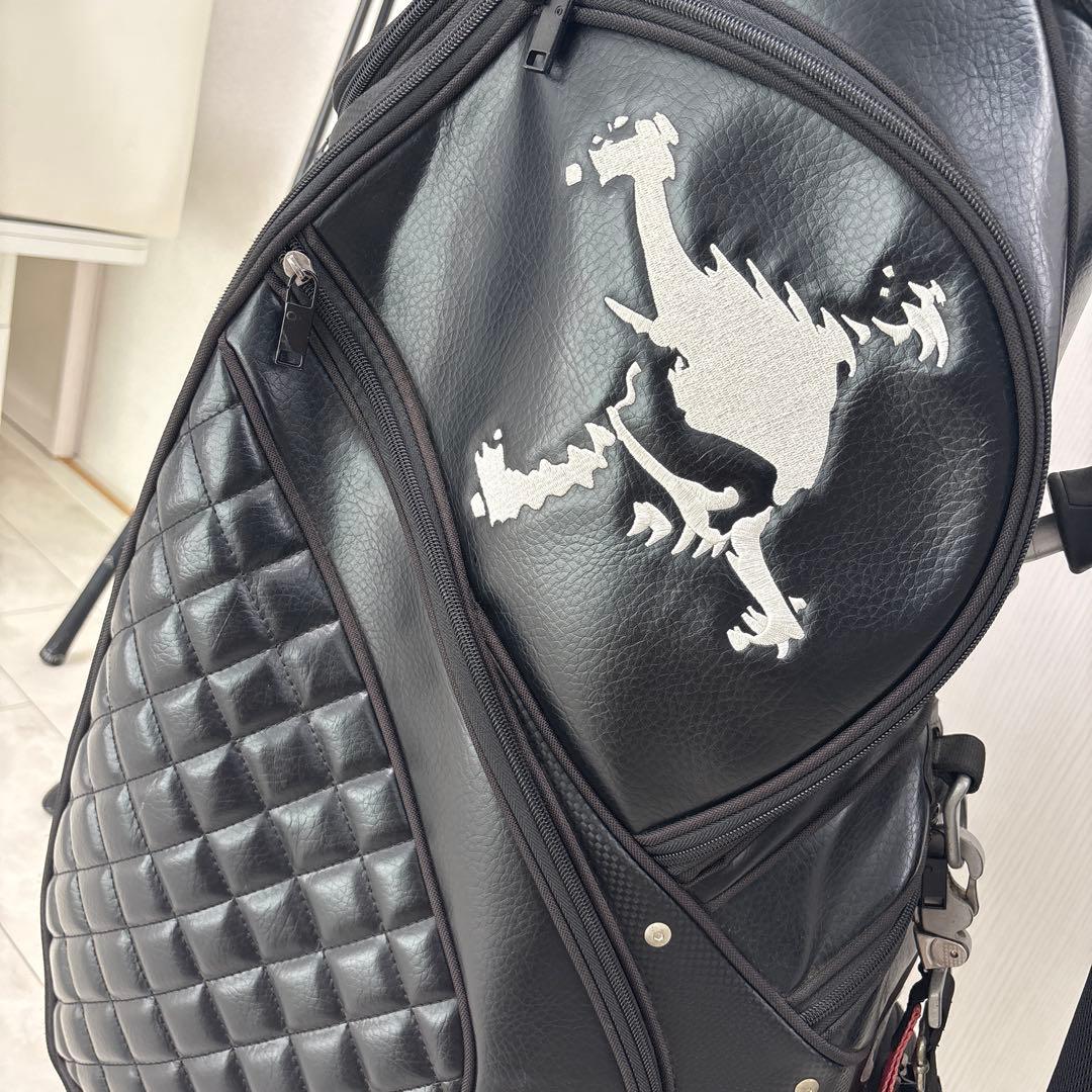 美品 OAKLEY オークリー SKULL キャディバッグ 3点式　ブラック