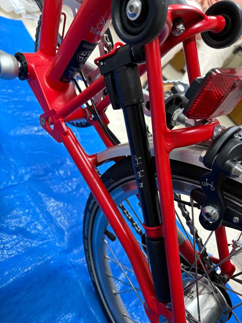 2019年製BROMPTON M3L英国製 折りたたみ自転車