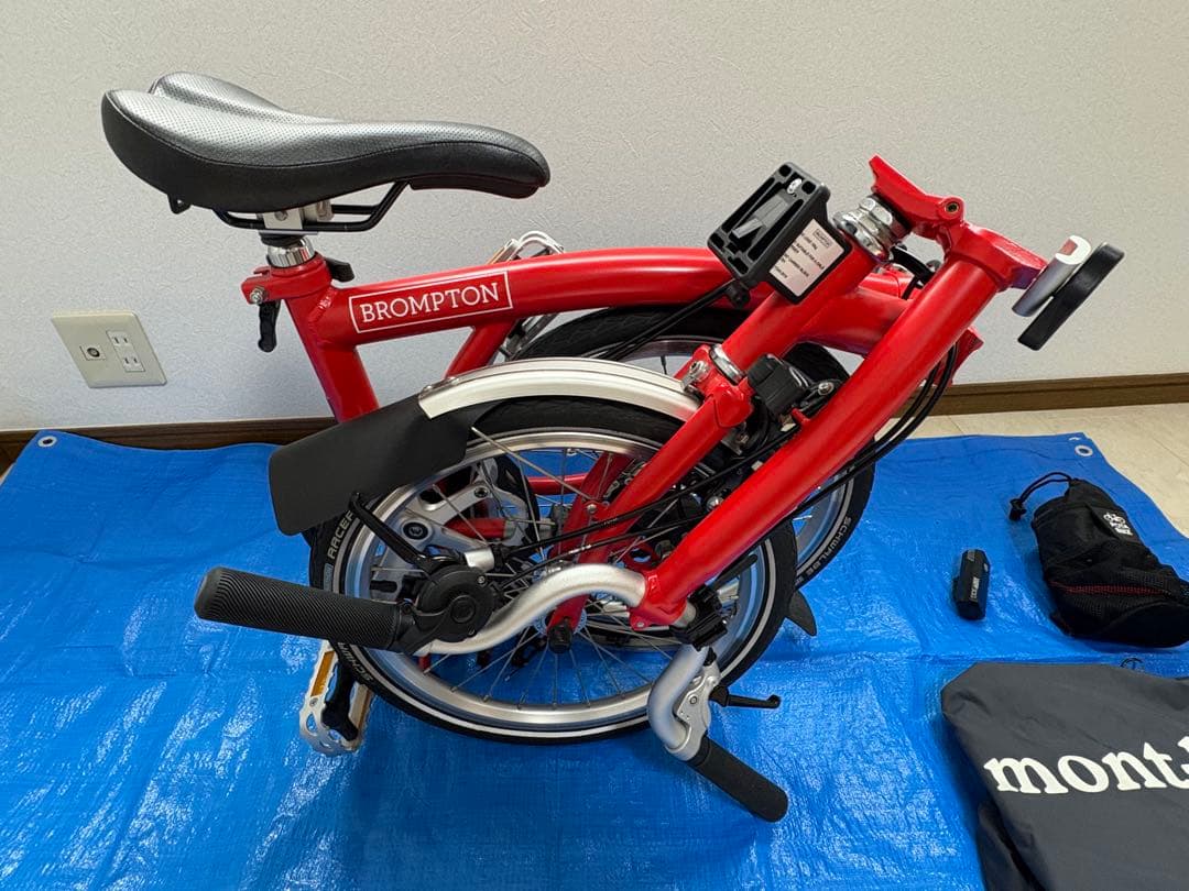2019年製BROMPTON M3L英国製 折りたたみ自転車