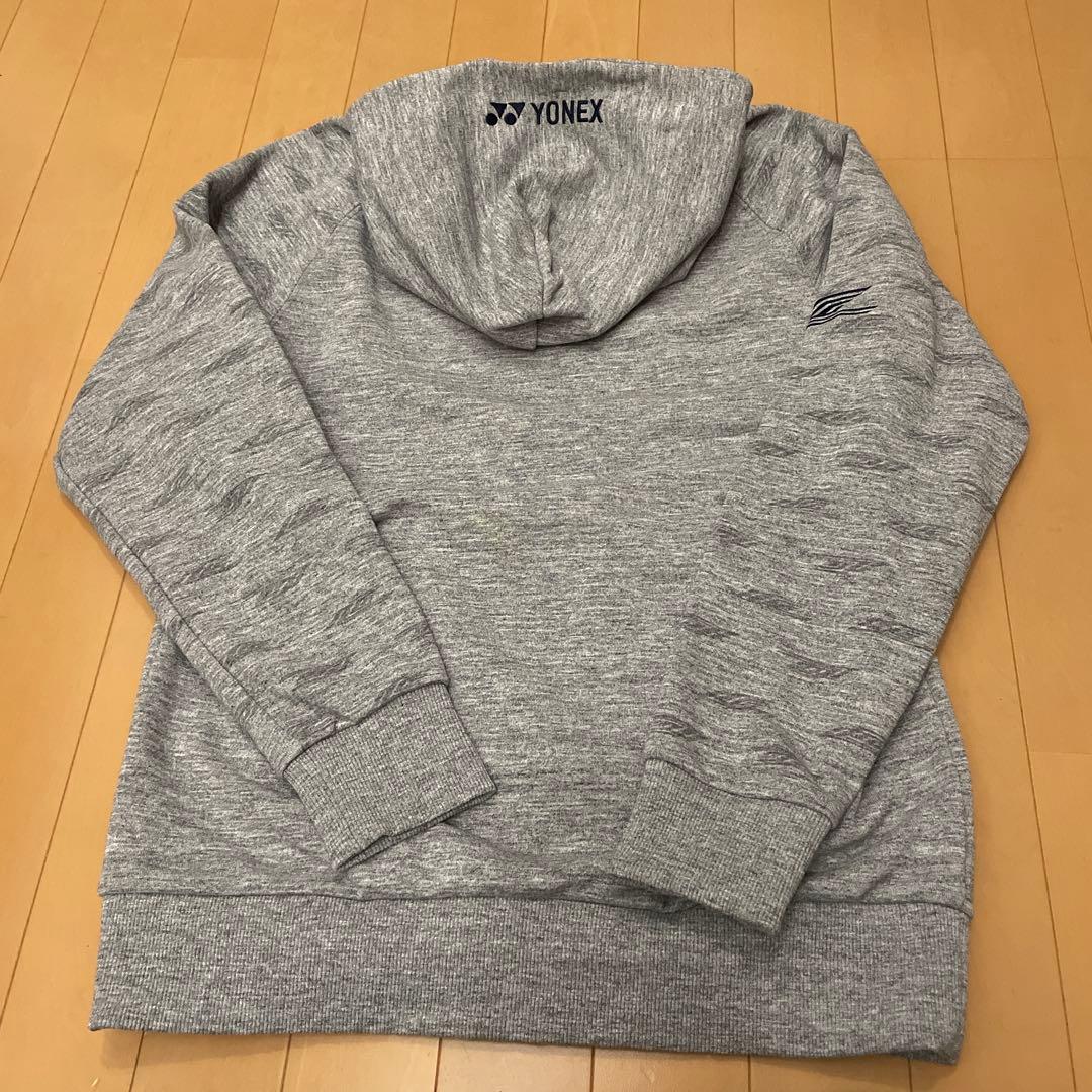 YONEX★ヨネックス　限定リーチョンウェイモデルスウェットパーカー　M