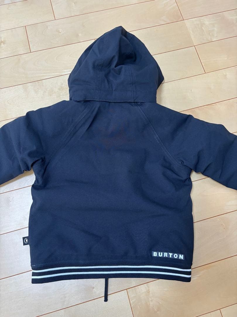 BURTON 子ども用フード付きジャケット サイズ5 ネイビー　110cm