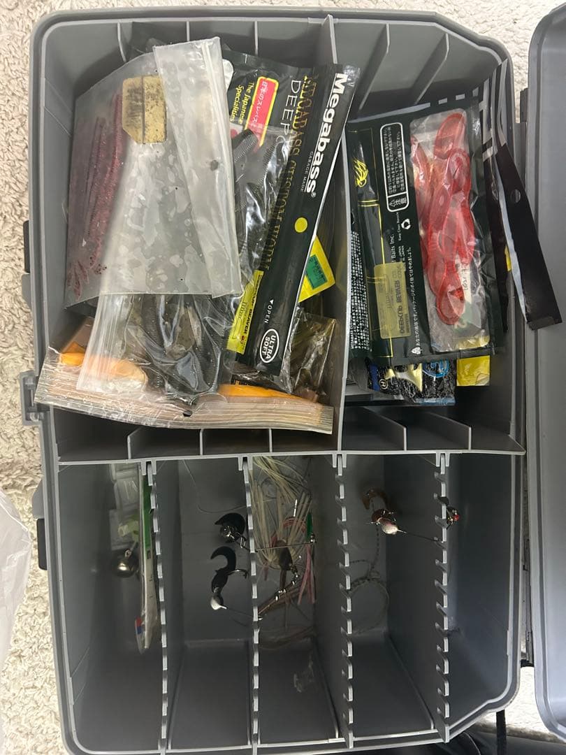 バス釣り引退セットBOX付き