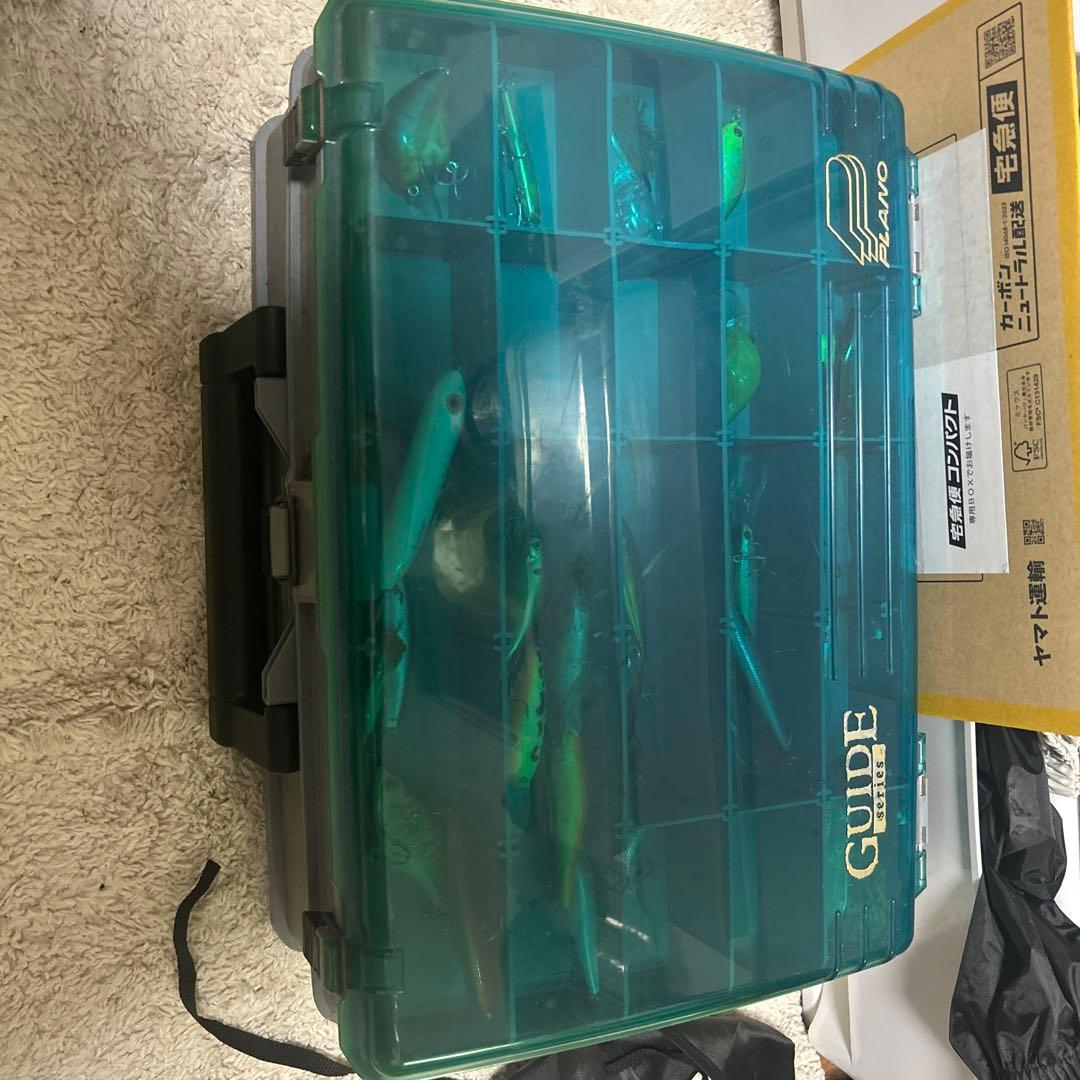 バス釣り引退セットBOX付き