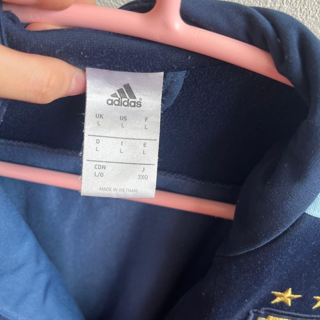 adidas アルゼンチン ジャージ L ネイビー
