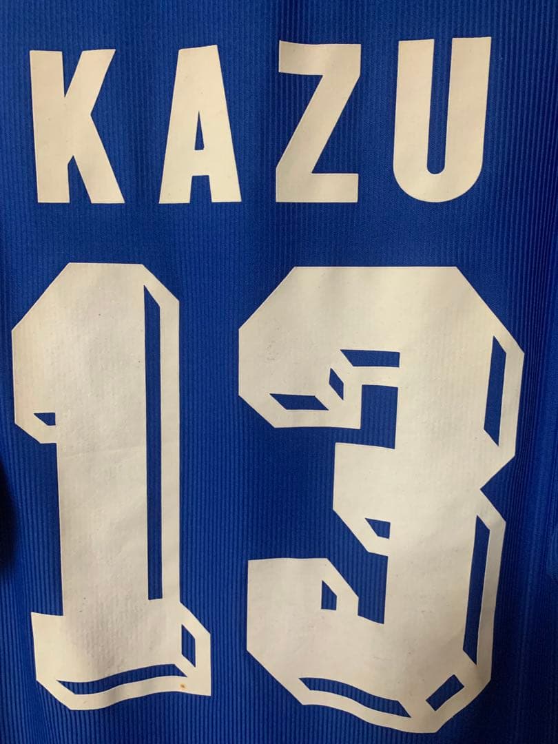 三浦知良選手 ザグレブユニフォーム カズKAZU