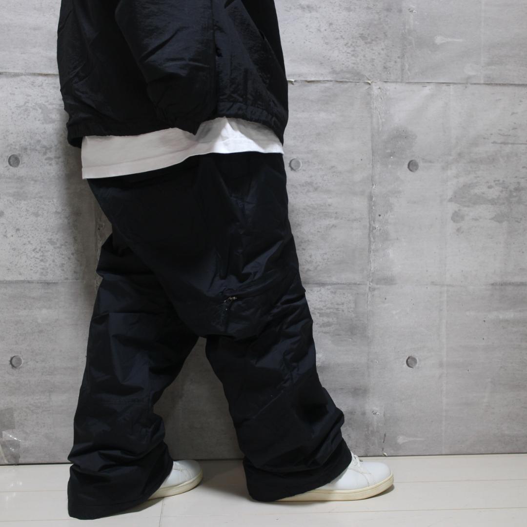 【極美品 極暖 中綿入り】極太バギー【XL】コロンビア スノーパンツ 黒