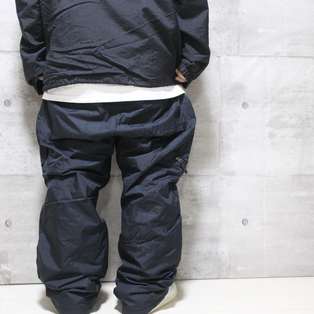 【極美品 極暖 中綿入り】極太バギー【XL】コロンビア スノーパンツ 黒