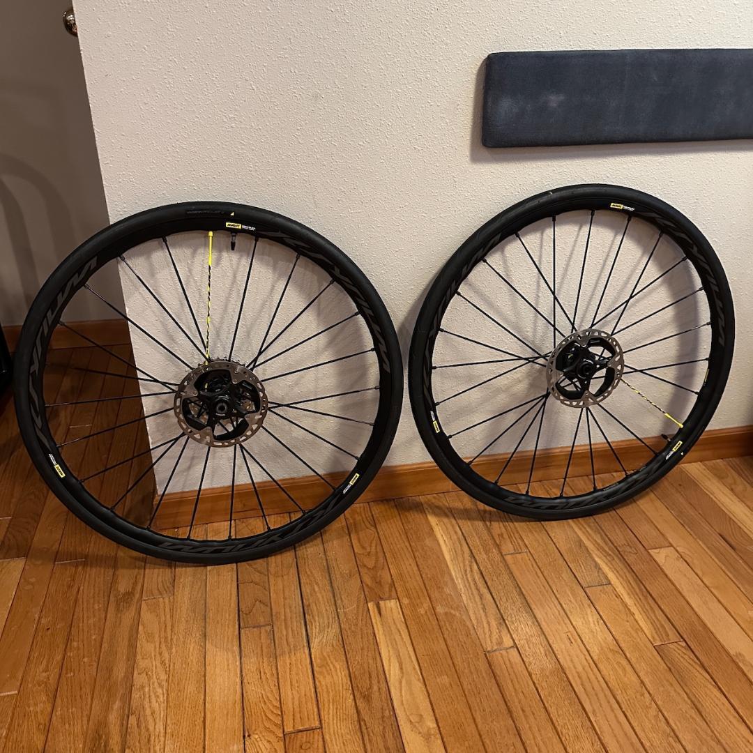 MAVIC KSYRIUM PRO UST DISC シマノ ホイールセット