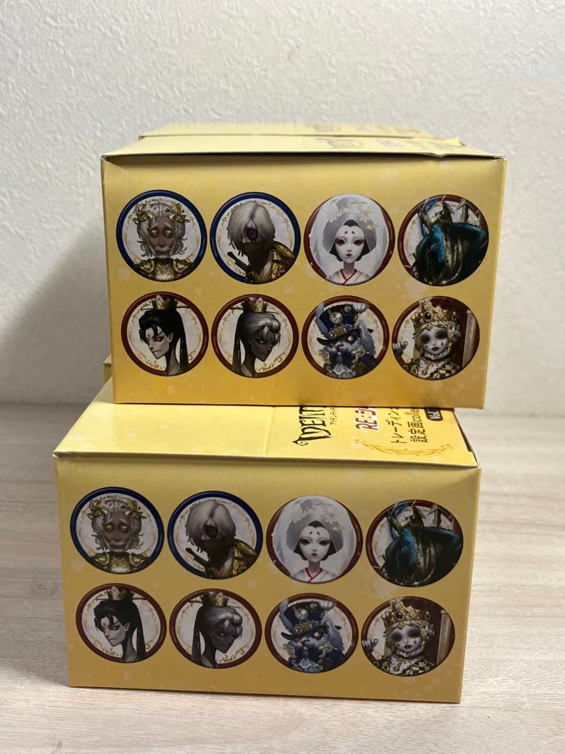 第五人格　RE:シリーズ　缶バッジ　設定画UR　5BOX