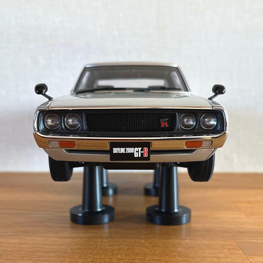 【美品】1/18 オートアート 日産 スカイライン 2000 GT-R ケンメリ