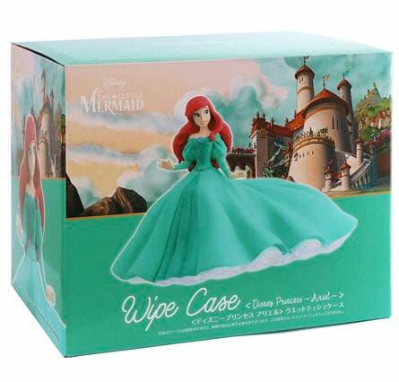 新品☆Disney アリエル ウエットティッシュケース フィギュア