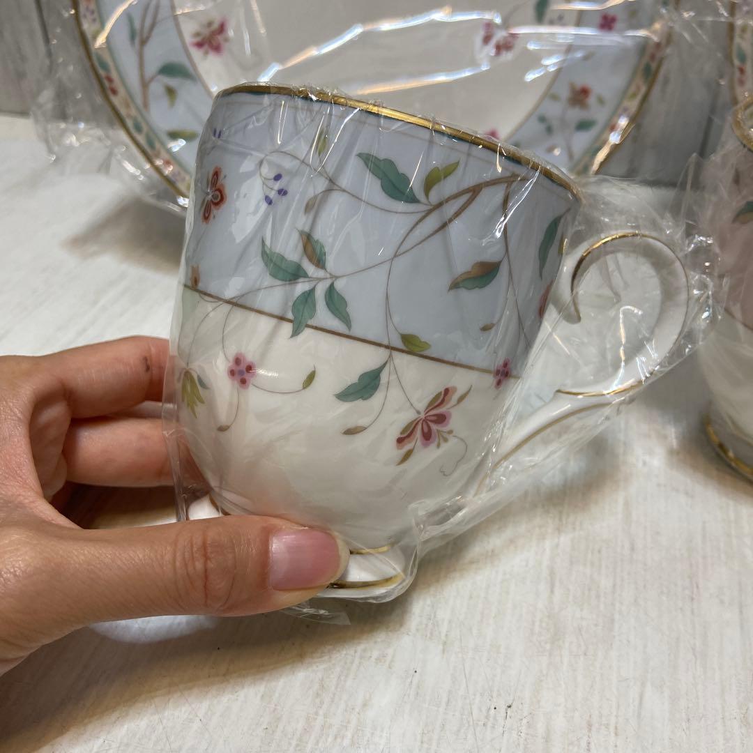 新品・未使用⭐️Noritake ノリタケ　モーニングペアセット　花柄