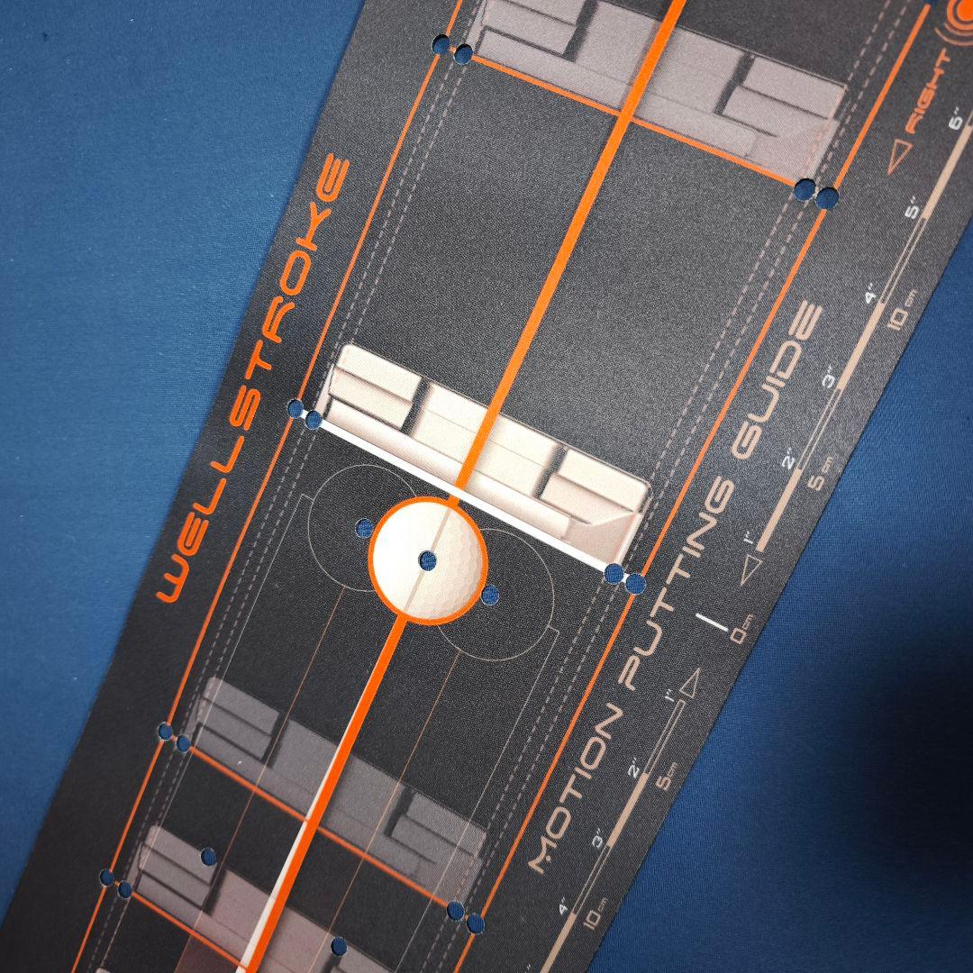 WELLPUTT ／ WELLSTROKE 12° パッティング練習マット 美品