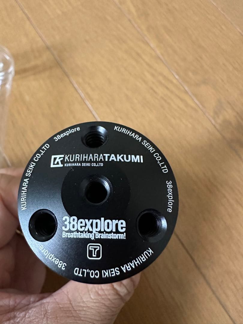 KURIHARA TAKUMI ZEROPOD38 ランタンスタンド ブラック