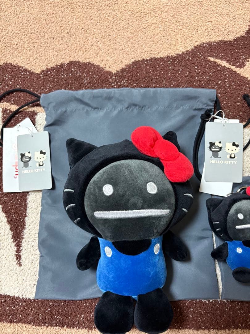 グラニフ ハローシャドー ぬいぐるみ、チャーム2点セット