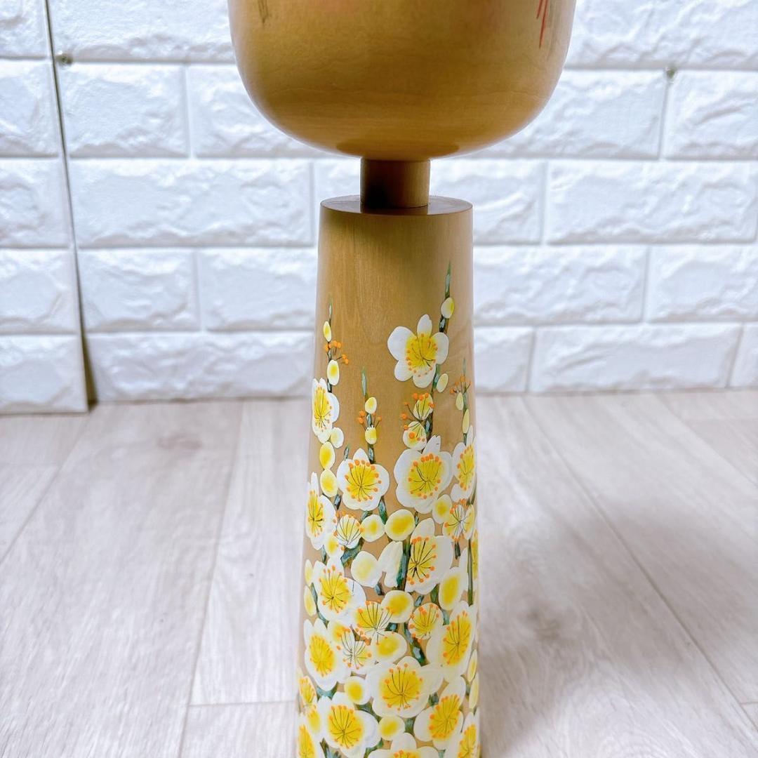 希少 梅園 高橋はじめ 逸品 こけし 内閣総理大臣賞受賞 高さ約36cm 工芸品