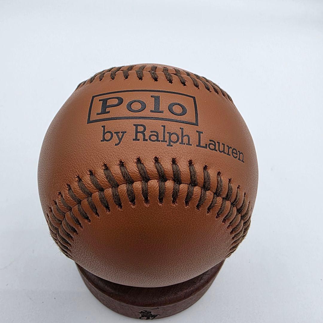 Polo by Ralph Lauren 野球ボール　レザー　ブラウン