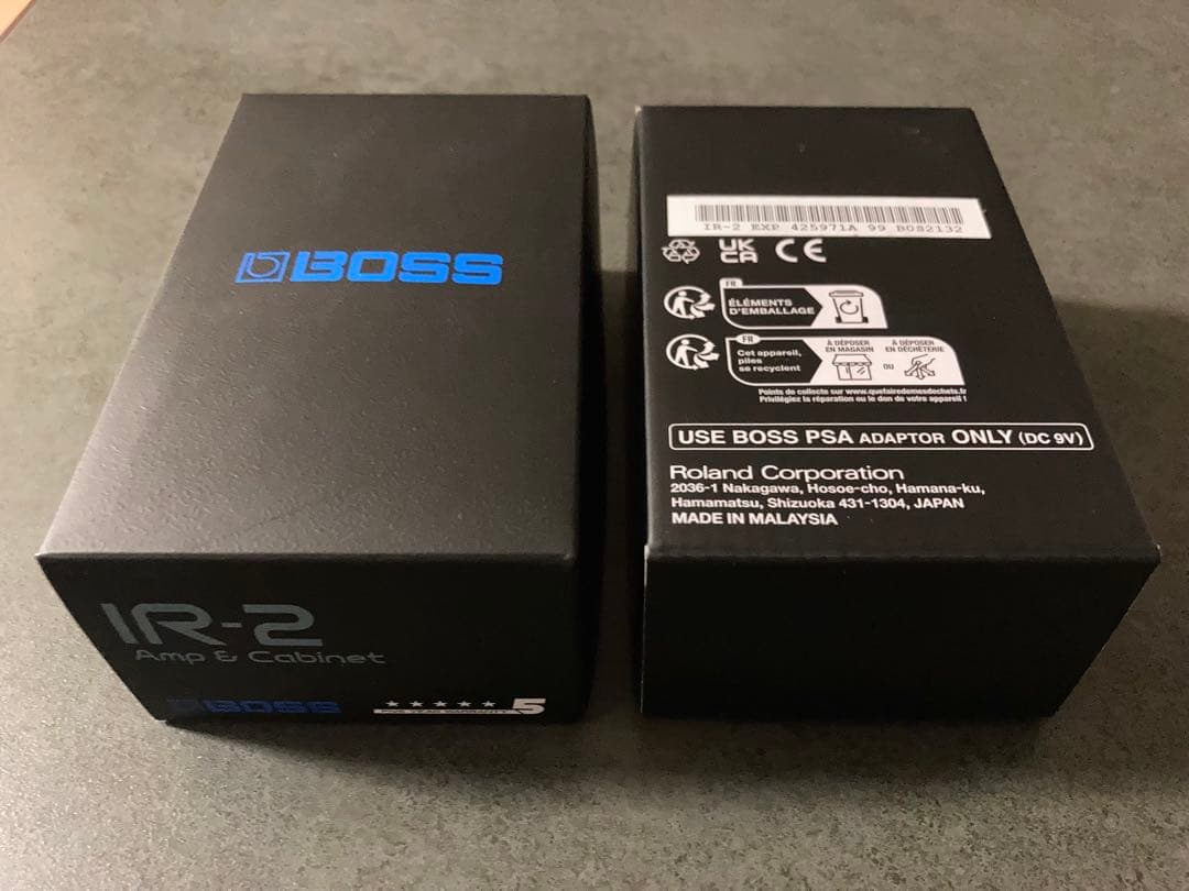 【美品】BOSS IR-2（アンプ・シミュレーター&キャビネットIRローダー）