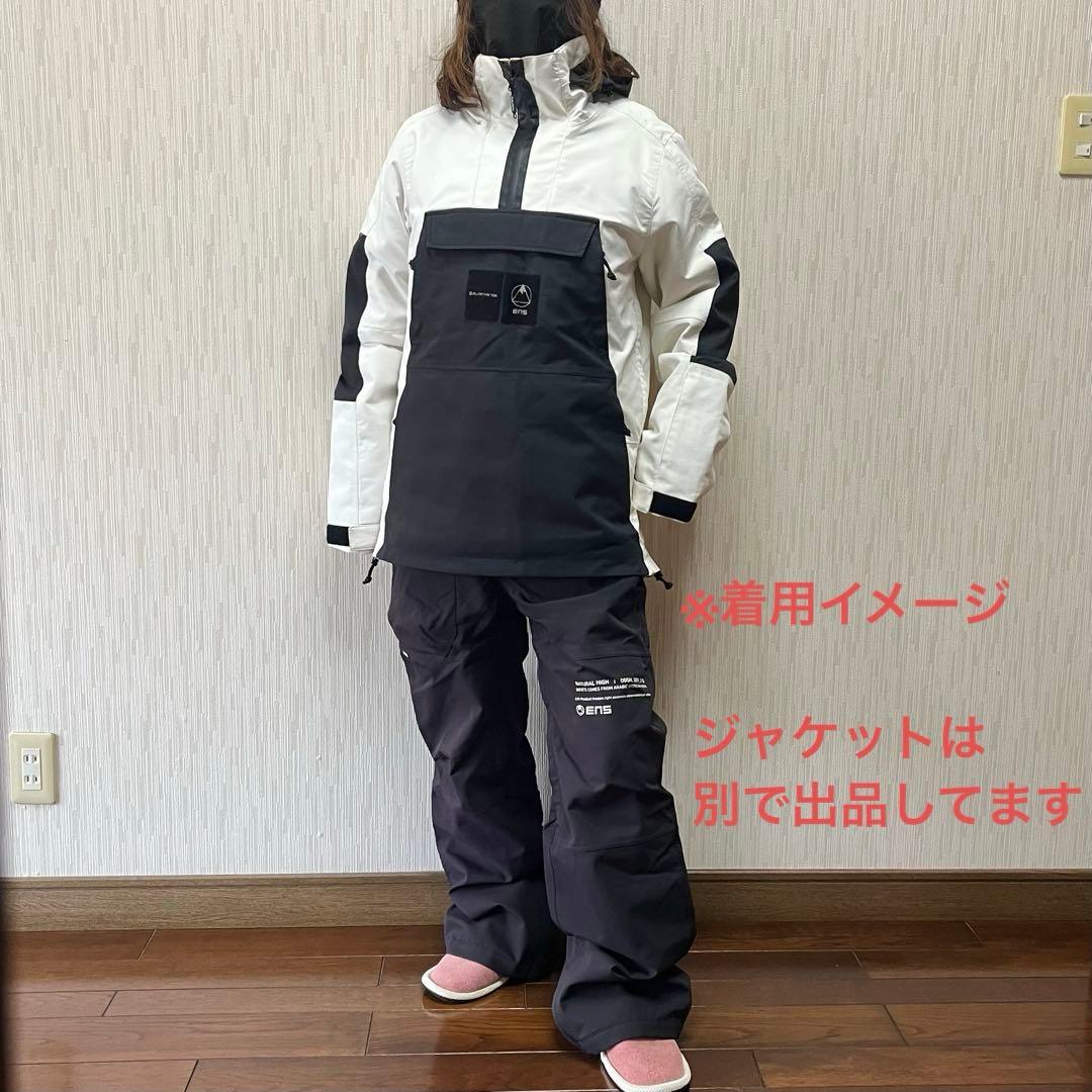 洗濯&撥水 ELNATH エレナス ビブパンツ スノーボード スノボ パンツ M