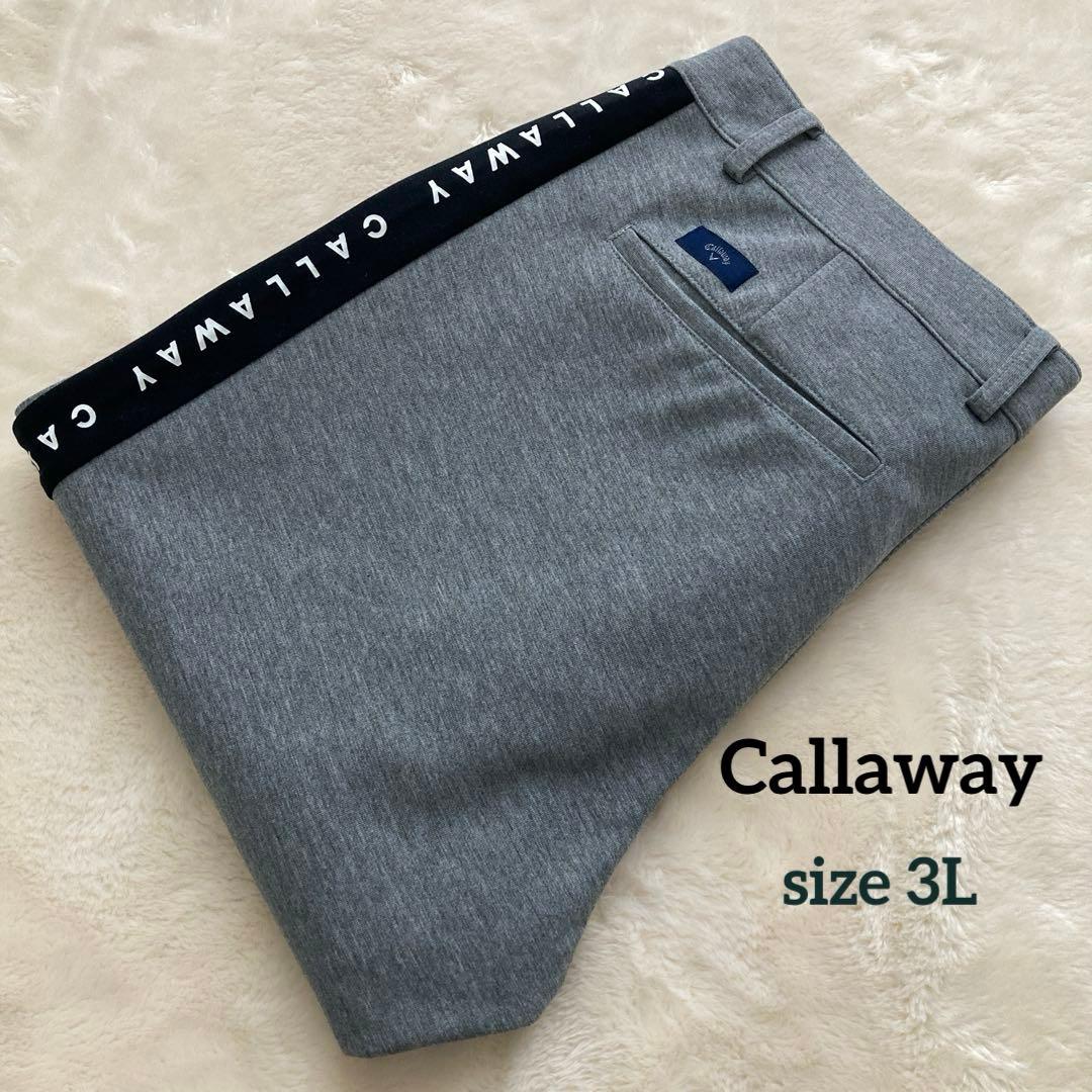 未使用級！Callaway キャロウェイ　メンズゴルフパンツ　スウェット　3L