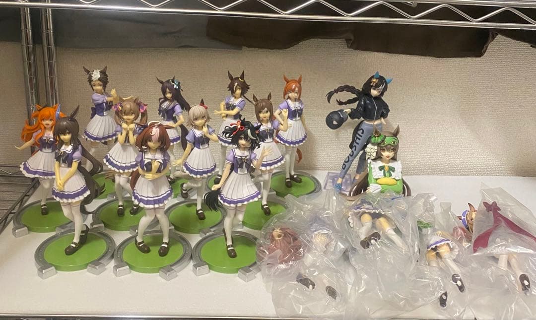 格安【箱無し品】ダブりなし！　ウマ娘　フィギュア　まとめ売り合計17点