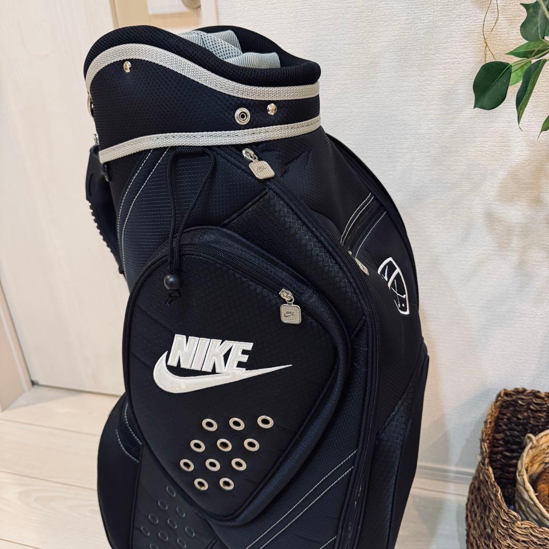 内*ま様 NIKE ナイキゴルフ キャディバッグ9型6分割 ブラック 軽量