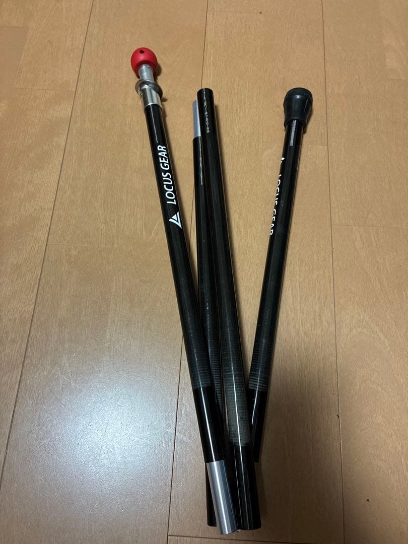 Locus Gear ローカスギア　カーボンポール　164-194cm おまけ付