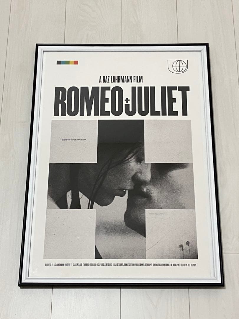 【額縁付き】 映画 ロミオ＋ジュリエット A2 ポスター オシャレ部屋