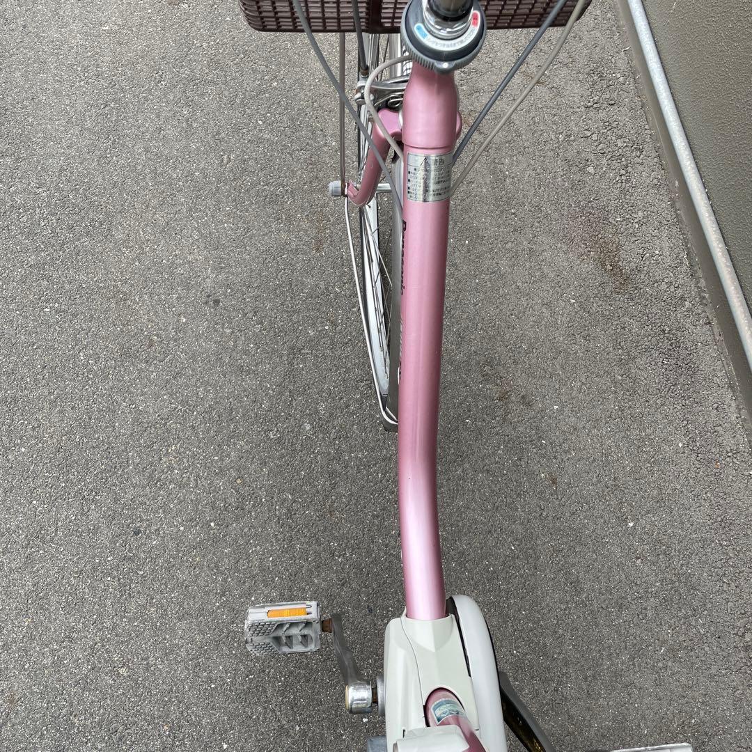 パナソニック電動アシスト自転車26インチ ピンク