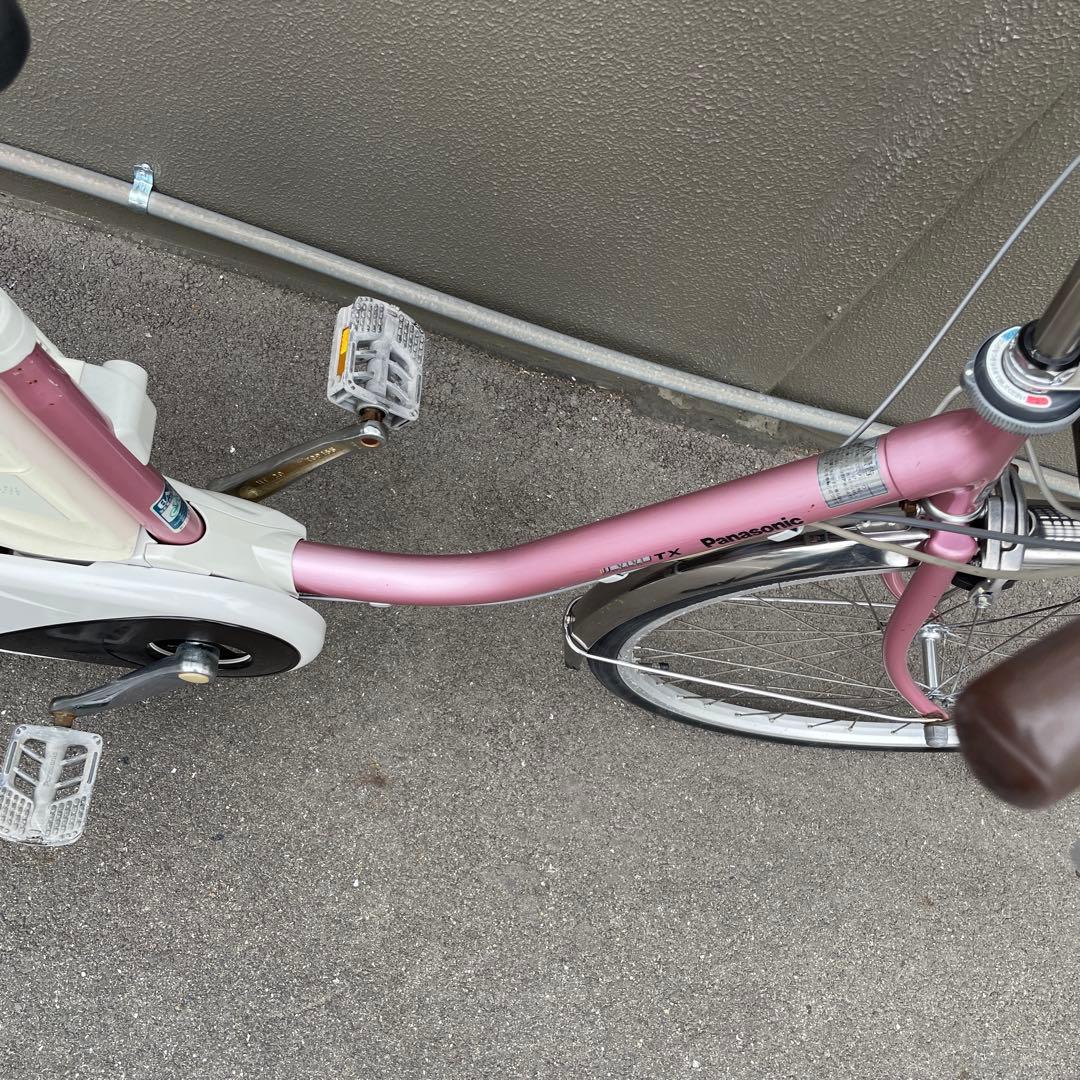 パナソニック電動アシスト自転車26インチ ピンク