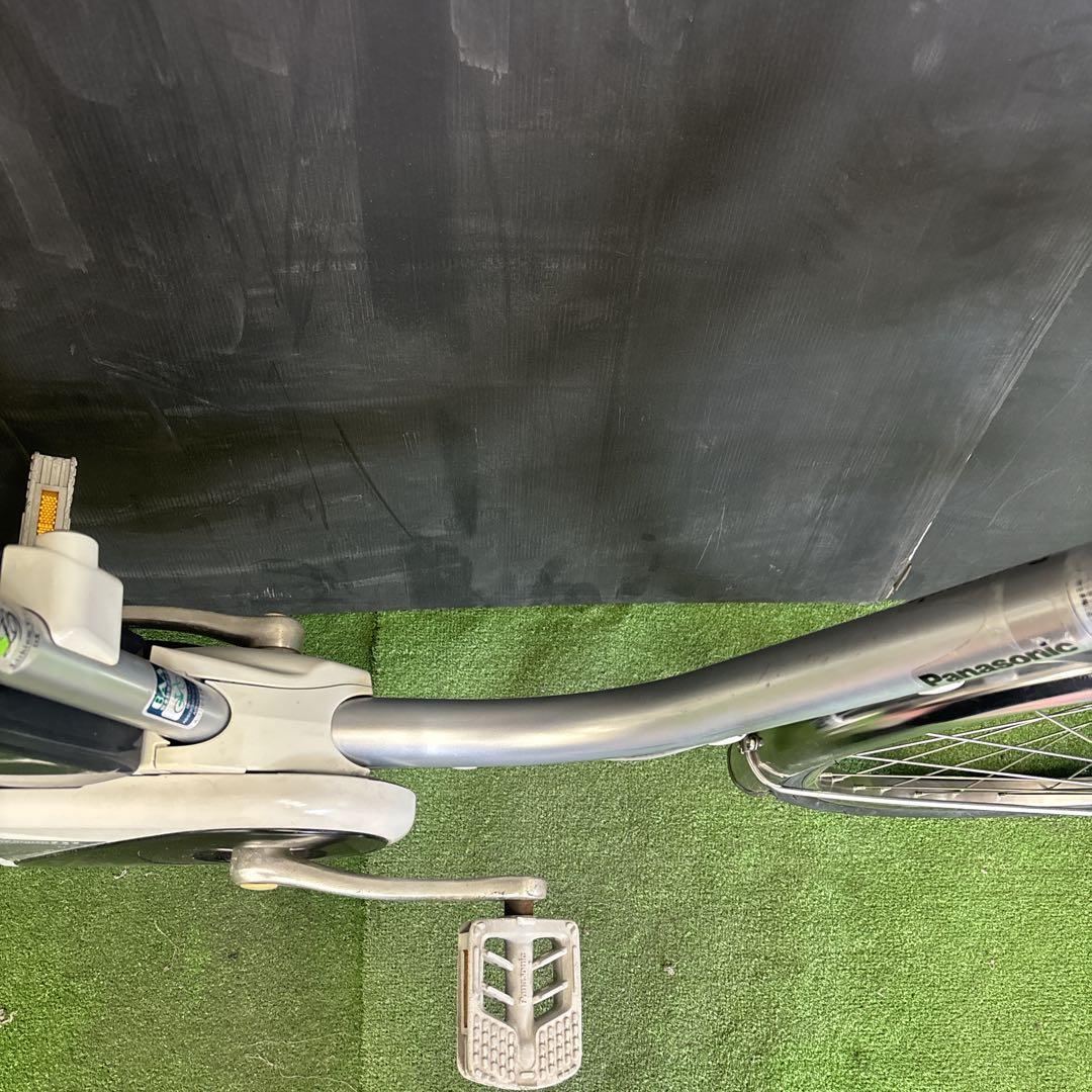 電動自転車 Panasonic Lithium vivi DX シルバー　92★