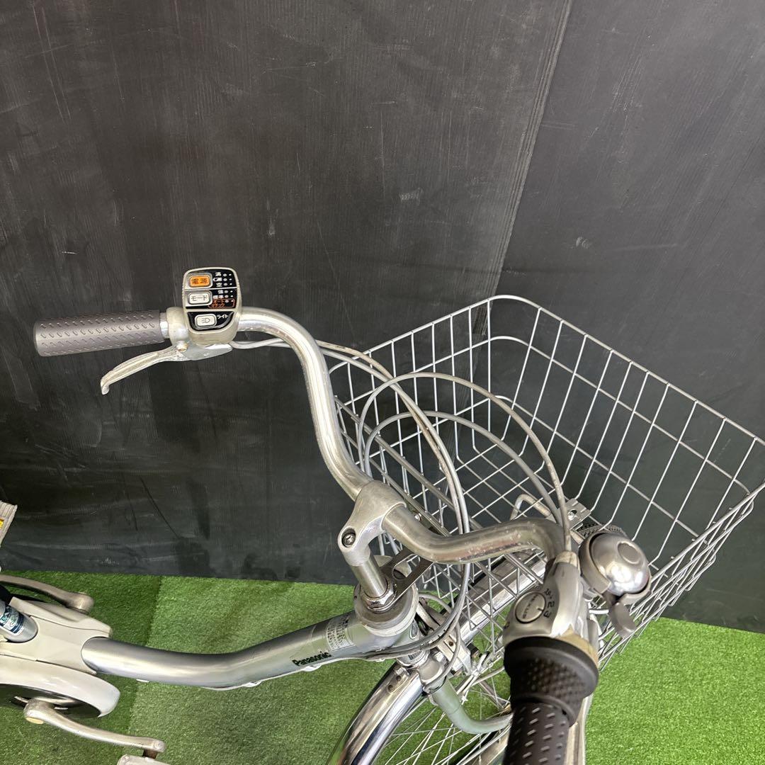 電動自転車 Panasonic Lithium vivi DX シルバー　92★