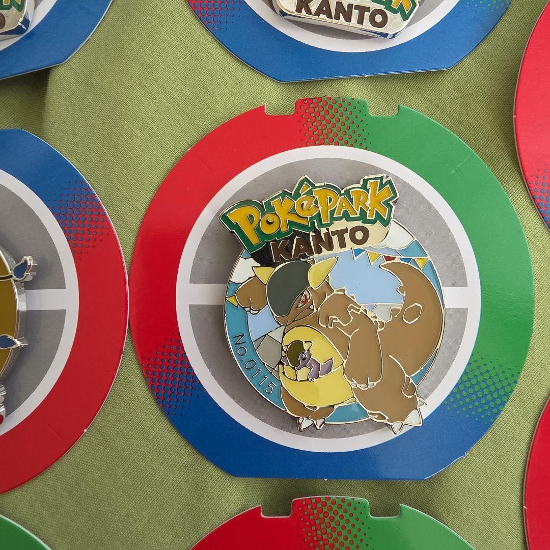 ポケパーク カントー ピンズ 10個セット　ピンバッジ